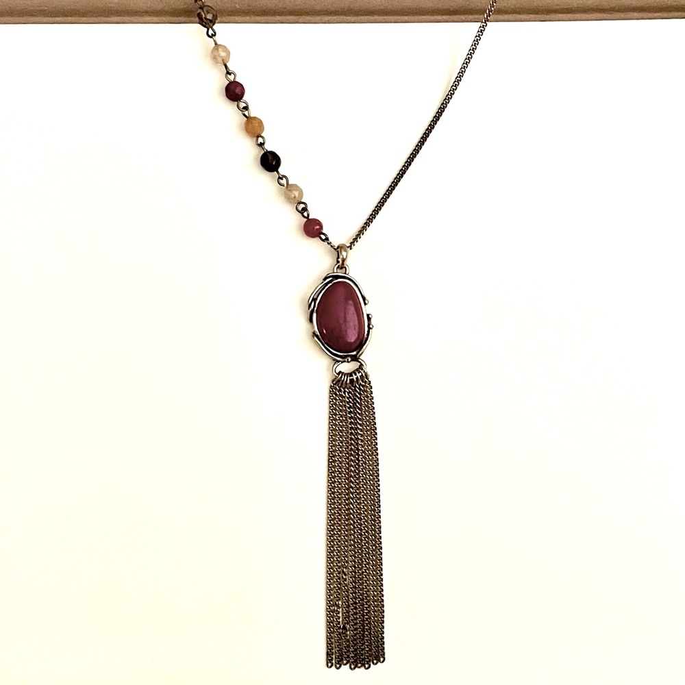 Lucky Brand Tassel Necklace